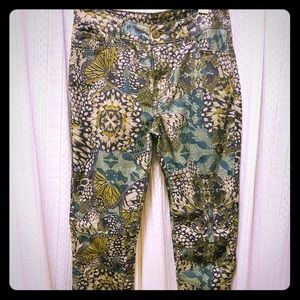 Buffalo butterfly print jeans size 29
